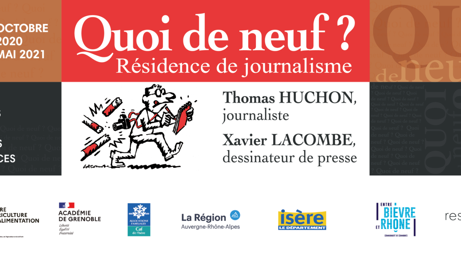 Quoi de neuf? Résidence de journalisme