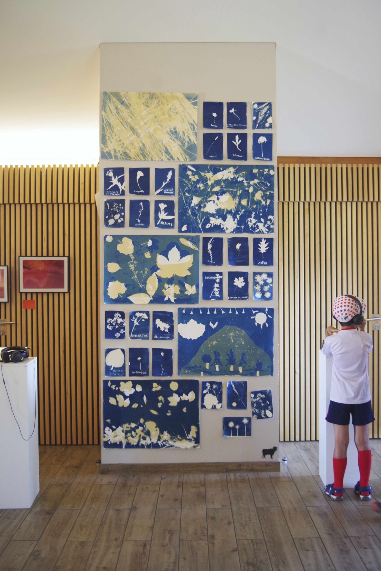 Vue de l'exposition Chroniques d'un territoire sensible